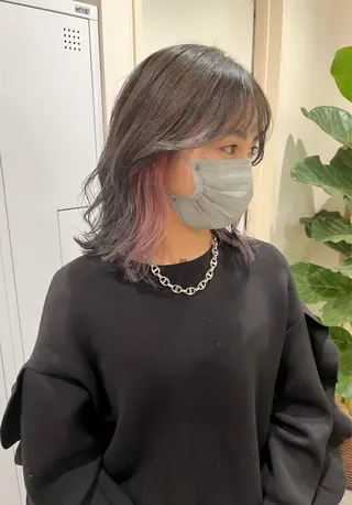 カラー 河原 楓樹のヘアスタイル