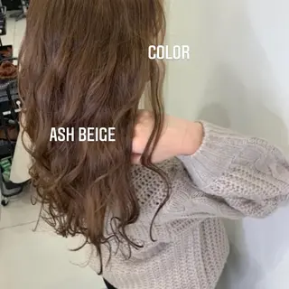 セミロング カラー エクステ🩵ブリーチ 韓国ヘア🩵KAEのヘアスタイル