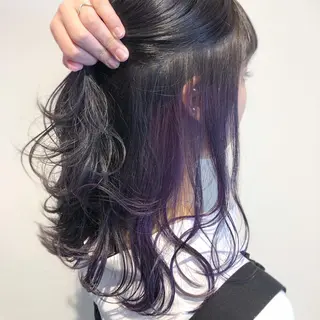 セミロング カラー 🪞個室サロン/韓国 艶髪/keito🪞のヘアスタイル