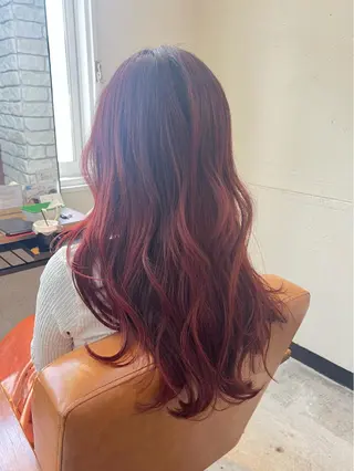 ロング カラー 心斎橋美容室 ARCHEあやかのヘアスタイル