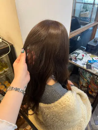 ロング カラー sora / 渋谷 / ハイトーンのヘアスタイル