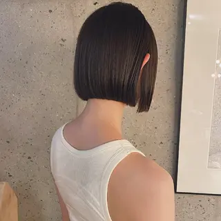 ミディアム 川原田麻衣【薬院/平 尾/高宮】透明感🫧のヘアスタイル