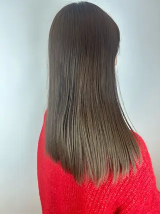 セミロング カラー Hair Design Angelo cafe所属・七戸 佳音のヘアスタイル