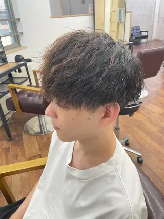 パーマ メンズ RITSUKI横浜 メンズ特化😎のヘアスタイル