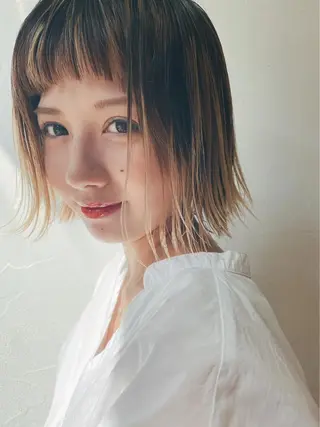 ショート カラー メンズカット特化柏駅 徒歩3分LOUのヘアスタイル