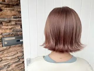 ショート カラー 髪質改善✨️透明感カ ラー✧*。山下さいみのヘアスタイル