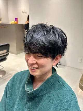 ショート メンズ 横浜/メンズ特化/ Farbe/田中颯斗のヘアスタイル