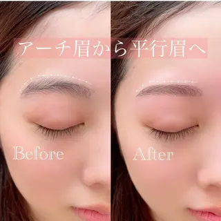 アイブロウ Refrain ルフランのマツエク・マツパデザイン