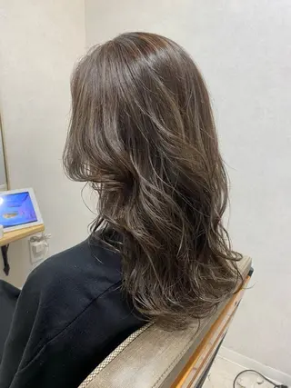 ロング カラー 🦖透明感カラー 🦖三橋広空のヘアスタイル