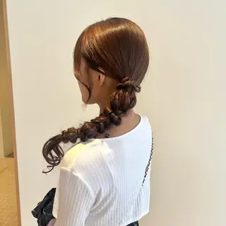 ヘアアレンジ やまき さきねのヘアスタイル