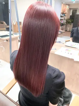 ロング KAEDE🎀 縮毛矯正＆パーマ特化のヘアスタイル