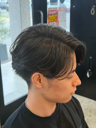 ミディアム メンズカットパーマ /岐阜/yudaiのヘアスタイル