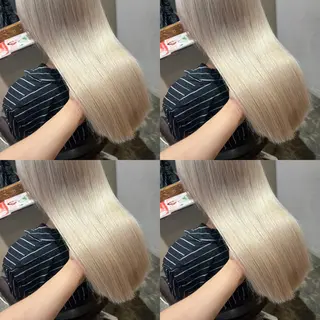 ロング カラー レイヤーカット/ 縮毛矯正🇰🇷早坂のヘアスタイル