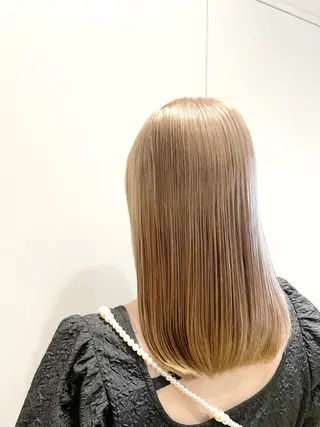 ロング カラー EIGHT新宿 新井彩斗のヘアスタイル