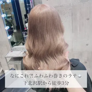 セミロング カラー ヘアアレンジ メンズ ダブルカラー特化💍 tiam💍韓国ヘアのヘアスタイル