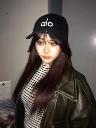 カラー 杏華 ショートのヘアスタイル