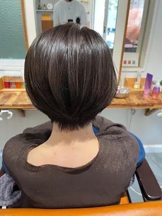 ショート カラー 代表　土屋ヒロユキ ショートカットのヘアスタイル