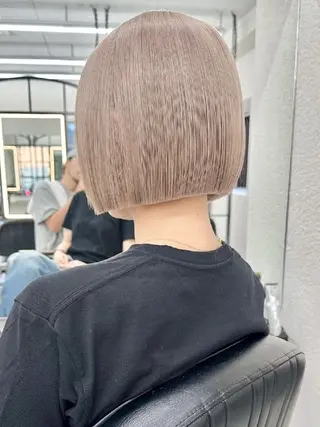 ミディアム カラー ケアブリーチ特化 same 🦈のヘアスタイル