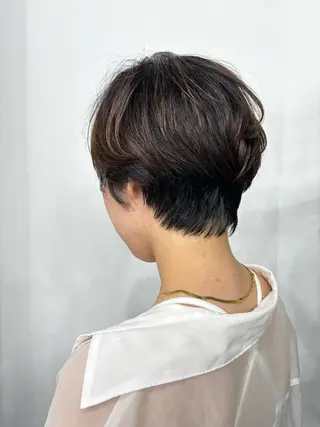 ショート 門崎未依/レイヤー/ メンズカット🪿🌼のヘアスタイル