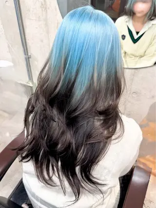 ロング ☪️艶々ハイトーン coco🍀︎✨のヘアスタイル