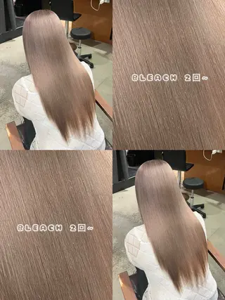 ロング ハイトーン🫧艶髪 MAIKAのヘアスタイル