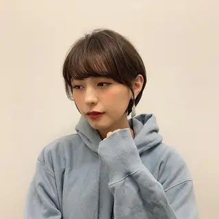 ショート 縮毛/ショート/ ボブ/レイヤー/小原のヘアスタイル