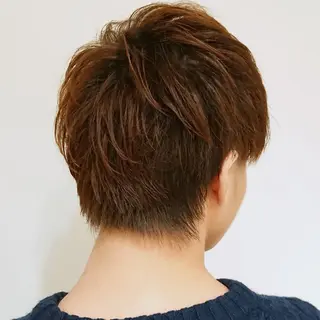 メンズ カラー パーマ ブリーチ/ヘアケア/ 艶髪/イギチハルのヘアスタイル