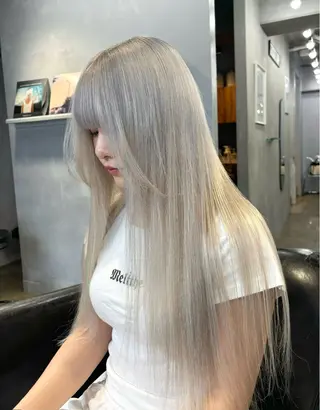 ロング カラー MIYU💋💖 〈XENA渋谷本店〉のヘアスタイル