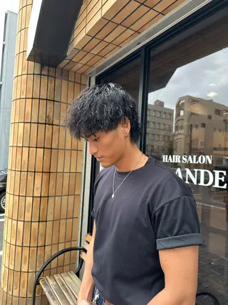 ショート パーマ メンズ ハヤシカズキ/カラー ✂/メンズパーマのヘアスタイル