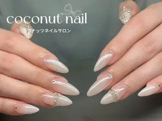 ネイル 神田 ココナッツのネイルデザイン