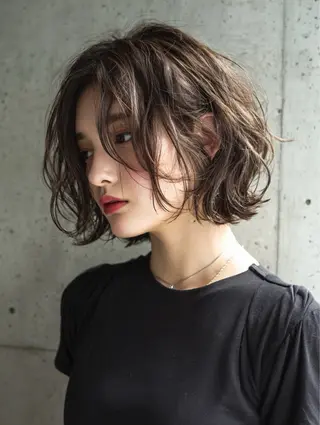 ショート カラー パーマ ヘアアレンジ メンズ 新宿駅近♡友達とOK 🦋W -ワット -のヘアスタイル