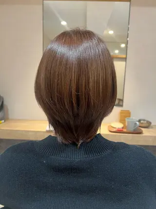 ショート カラー ブルームヘアデザイン かこ。のヘアスタイル