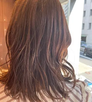 カラー 【日韓風、レイヤー】 🤍ひらい　なつきのヘアスタイル