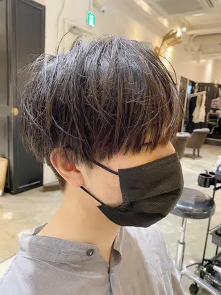 ショート バレイヤージュ職人 🔥代表YU-SHIのヘアスタイル