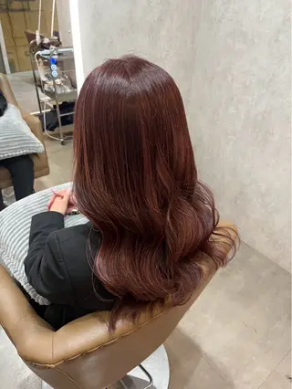 セミロング カラー 近藤 叶大のヘアスタイル