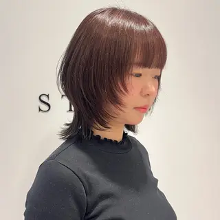 ミディアム STYLE 相模大野のヘアスタイル