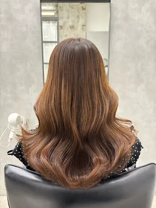 ロング すぐ巻ける縮毛矯正 🍀勝倉　麗のヘアスタイル