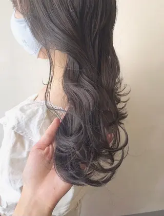 ロング ✨透明感ケアカラー✨ 長野ゆきなのヘアスタイル