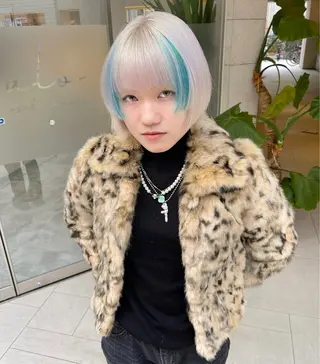 ショート 福山 晴香のヘアスタイル