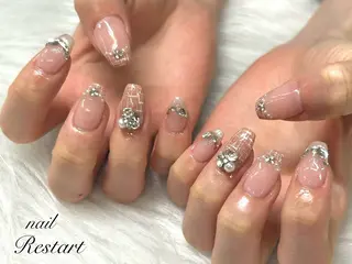 ミディアム Restart YURIのネイルデザイン