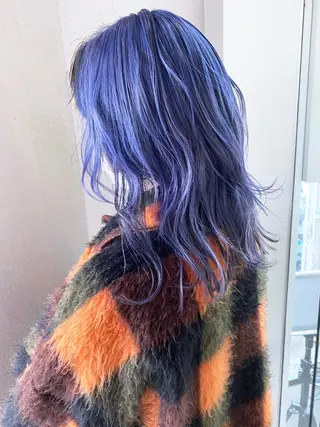 セミロング カラー 髪質改善/艶髪 やまなかのヘアスタイル