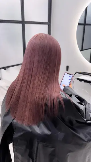 セミロング カラー Uno. 本気で ヘアに悩む方へ✨のヘアスタイル