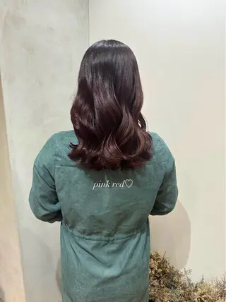 ロング カラー ヘアアレンジ Himawari♡ 柔らかいカラーのヘアスタイル