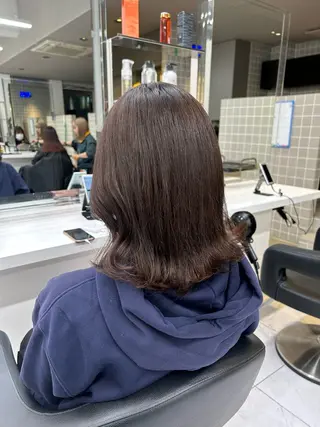 カラー 透明感ベージュ🤎 ナチュラルレイヤーのヘアスタイル