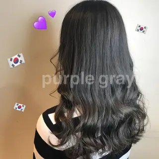 ロング カラー 烏丸韓国ヘア🇰🇷 ayaka🎀のヘアスタイル