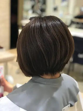 ショート カラー 松山 真也のヘアスタイル