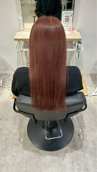 ロング カラー himari💜 暖色/レイヤーカットのヘアスタイル