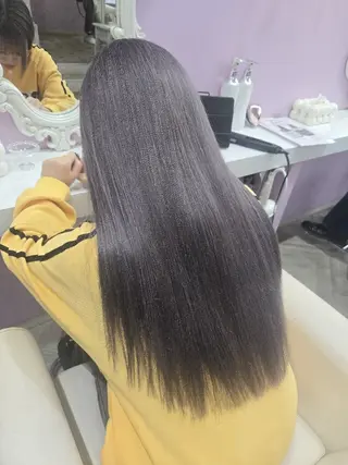 ロング カラー ナカシマ  アユミのヘアスタイル