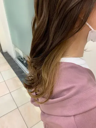 ロング カラー 💘大人可愛く💘 Natsuki❥❥❥のヘアスタイル