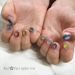 ネイル Hair salon Irie所属・與儀 知佳のネイルデザイン